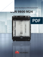 OSN 9800 M24: Huawei Enterprise Backbone OTN Equipment
