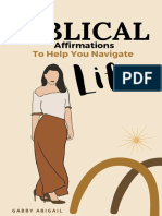 Biblical Affirmations To Help You Navigate Life Updated Ebook