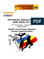 Senior High School Health and Fitness Careers