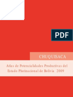 Atlas de potencialidades productivas de Chuquisaca