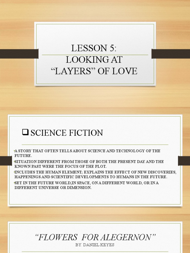 Lesson 5 Science Fiction PDF