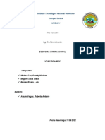 Cuestionario - Economia Internacional