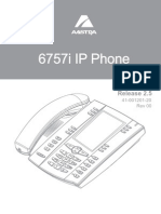 6757i IP Phone 6757i IP Phone: User Guide Release 2.5