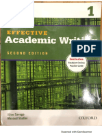 Writing 1, Effective Academic Writing 1-6