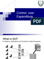 contol over Expenditure by abdul salam afridi