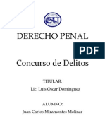 Concurso de Delitos