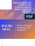 Implikasyon NG Kawalan NG Pagkakaisa Sa Himagsikan at