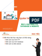 WEB1022 - Quan Tri Website - Slide 3
