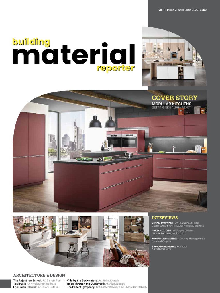 Latest Building Materials Updates | PDF | Concrete | Economic Sectors