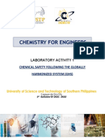 Chemical Safety Lab Activity