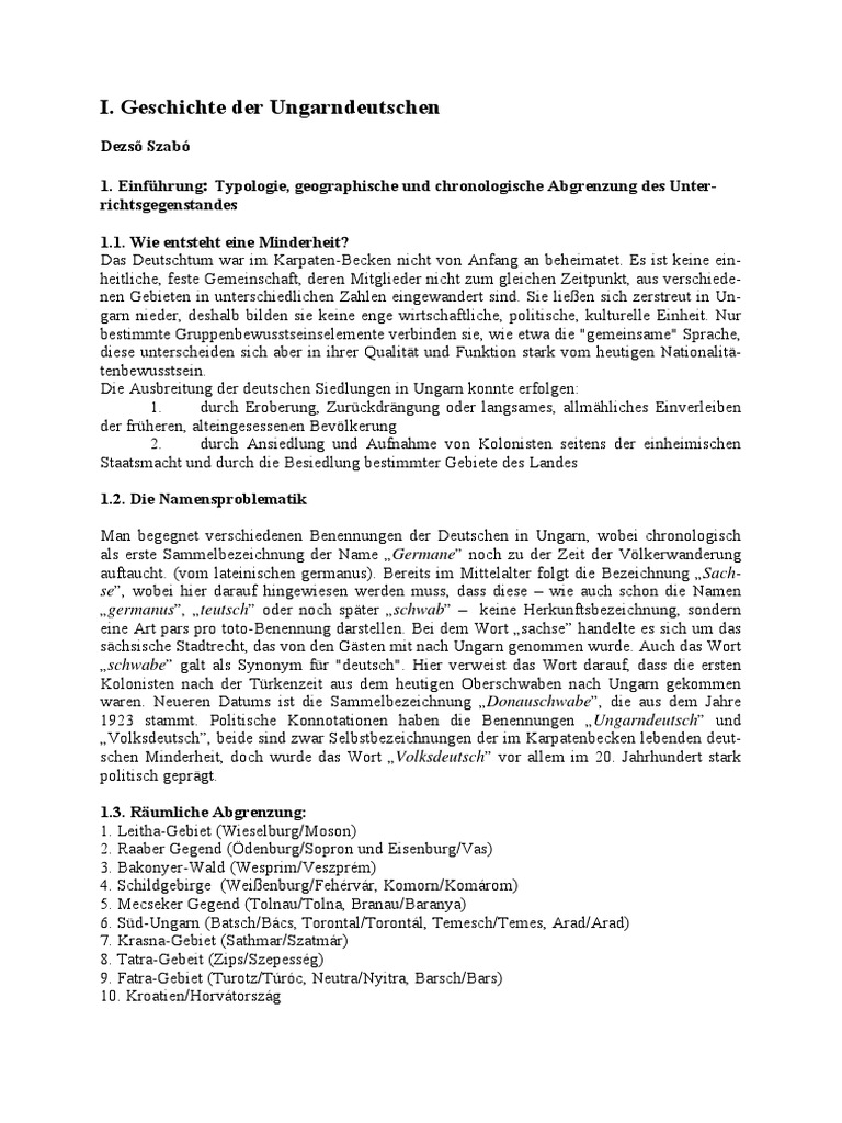 Deutsche in ungarn pdf