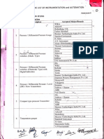 ACCEPTED MAKE LIST OF INSTRUMENTATION AND AUTOMATION