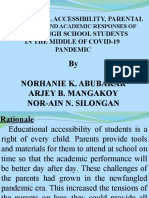 AccessibilityParental and Responses PPT Revised July 30 2021 9pm