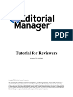 Editorial Manager Reviewer Tutorial