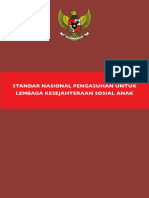 Standard Nasional Pengasuhan Untuk LKSA