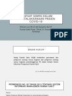 Materi RM Manfaat SIMRS Dalam Penatalaksanaan Pasien Covid-19