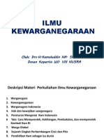 Ilmu Kewarganegaraan: Oleh: Drs.H.Kamaluddin HA. SH M.Pd. Dosen Kopertis Wil. VIII NUSRA