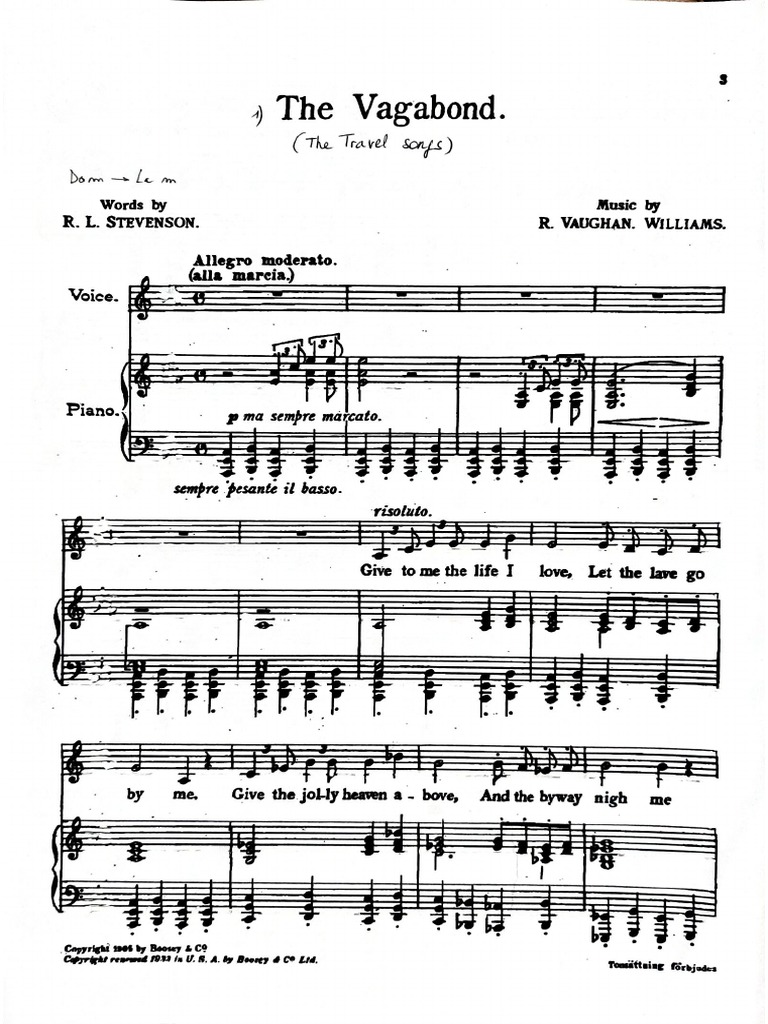 The Vagabond Vaughan Williams PDF