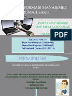 Sistem Informasi Manajemen Rumah Sakit: Instalasi Farmasi Rsp. Dr.M. Goenawan P. Cisarua Bogor