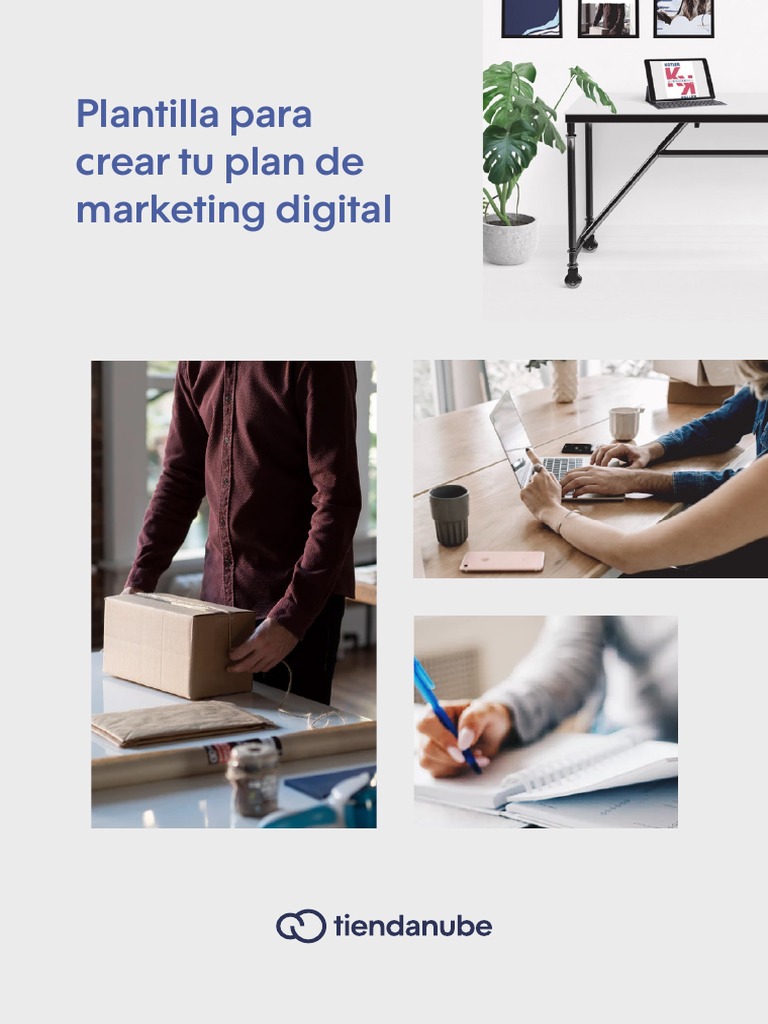 Plantilla para Plan de Marketing Digital | PDF | Marketing | Producto ...