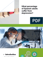 What Percentage of Spanish Adults Suffer From Depression T