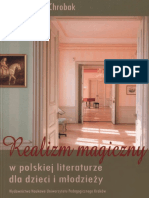 PM559 Realizm Magiczny W Polskiej Literaturze Chrobak