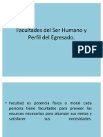 Des Del Ser Humano y Perfil Del Egresado