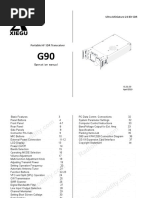 【User Manual V1.01.00】XIEGU G90 HF Transceiver 190507