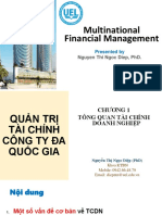 QTTC MNC - Chap 1 - Tong Quan Ve Tai Chinh Doanh Nghiep - Diep