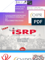 2020-7 Conferences Internationales Isrp - Hermant