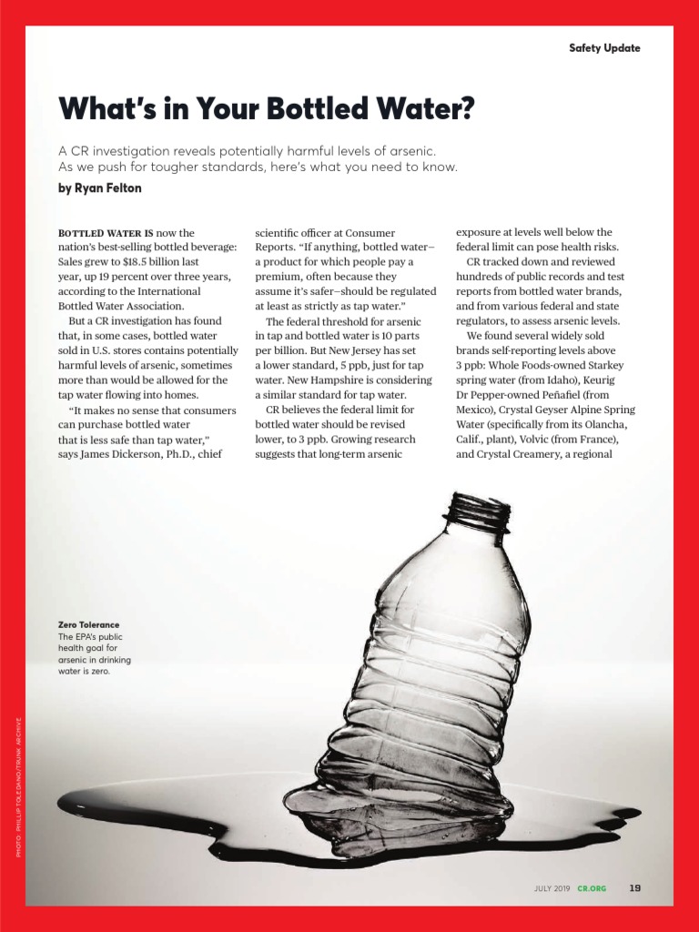 What's in Your Bottled Water? PDF