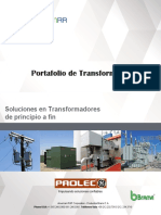 Portafolio Transformadores GE