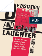 Gérin, Annie - Devastation and Laughter - Satire, Power, and Culture in The Early Soviet State, 1920s-1930s (2018, University of Toronto Press)