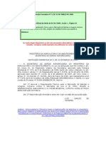 Instrução Normativa #5 de 31 de Março de 2000