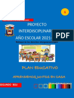 PROYECTO 6 INTERDISCIPLINARIO 2do BGU