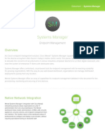 Cisco Meraki SM Systems Manager Overview