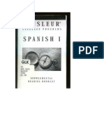 Spanish I Booklet