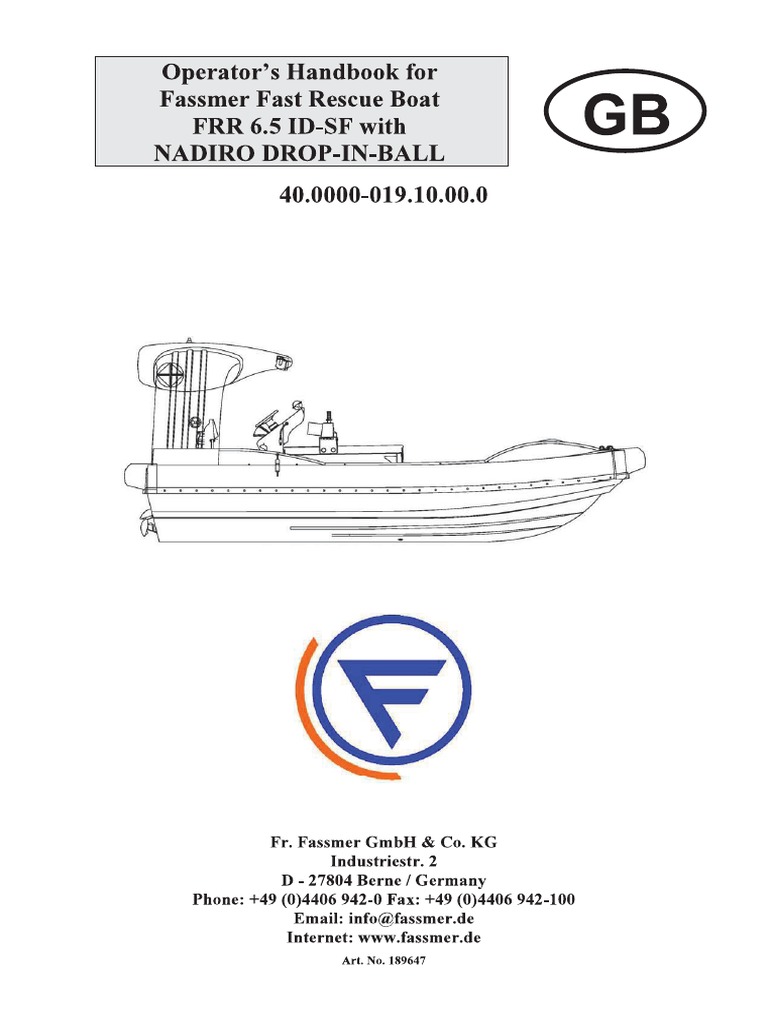 Fast Rescue Boat A | PDF