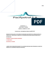 Ficha de Vinculación Pacifpetrol Pacifpetrol