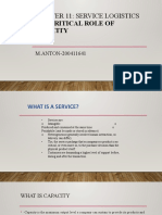 Chapter 11-Service Logistics