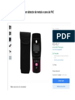 Scanner de Parede Detector de Metal e PVC 