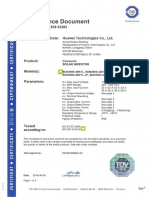IEC 62116 - SIW500H ST0 (36,40) - Certificado