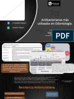 Clase Antibacterianos Más Utilizados en Odontología PDF