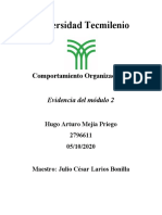 Evidencia 2 - Comportamiento Organizacional (Hugo)