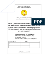 Đảng cộng sản Việt Nam ra đời là sản phẩm của sự kết hợp giữa chủ nghĩa Mác Leenin- tư tưởng Hồ Chí Minh