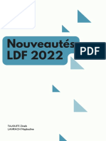 Nouveautés LDF 2022