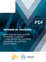 49 Informe de Veeduría Evaluación Integral Corte Nacional de Justicia