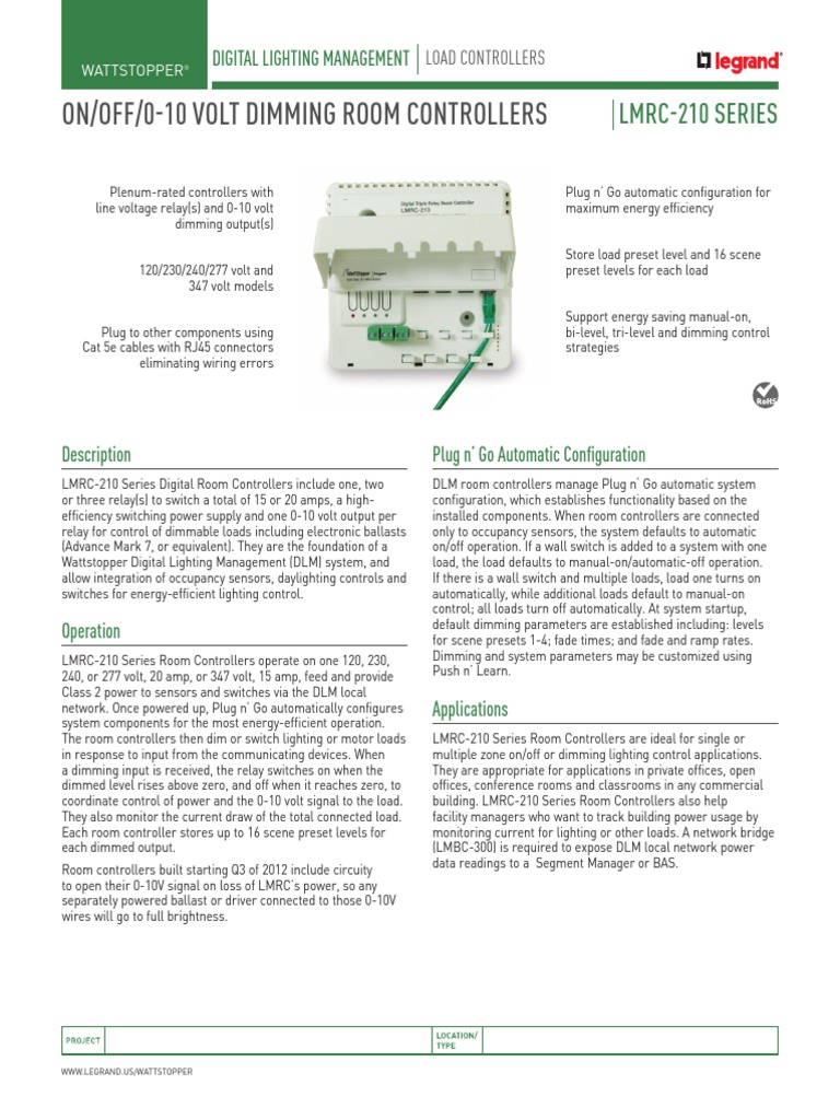 wattstopper_lmrc_200_data_sheet PDF