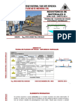 Septima Clase (Primera Parte) Resistencia de Materiales II