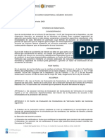 Funciones de Los Centros de Evaluación de Conductores de Vehículos, Acuerdo Ministerial 903-2003